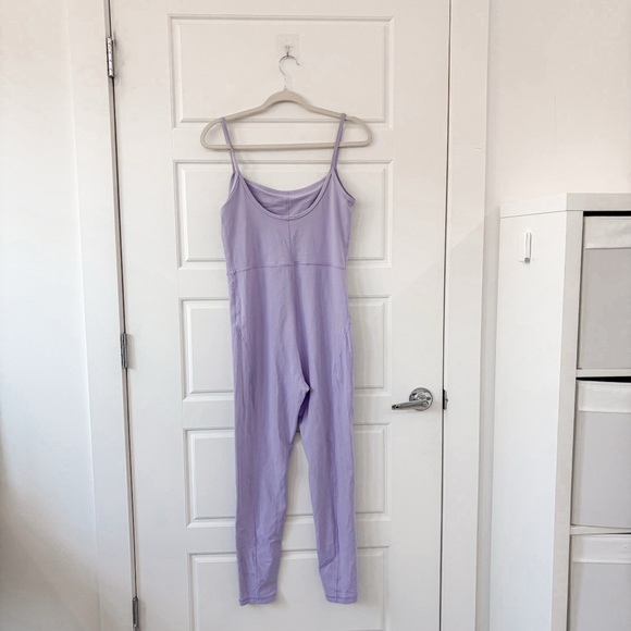 Wilfred Free Aritzia Divinity Jumpsuit Lavender - Picture 4 of 5